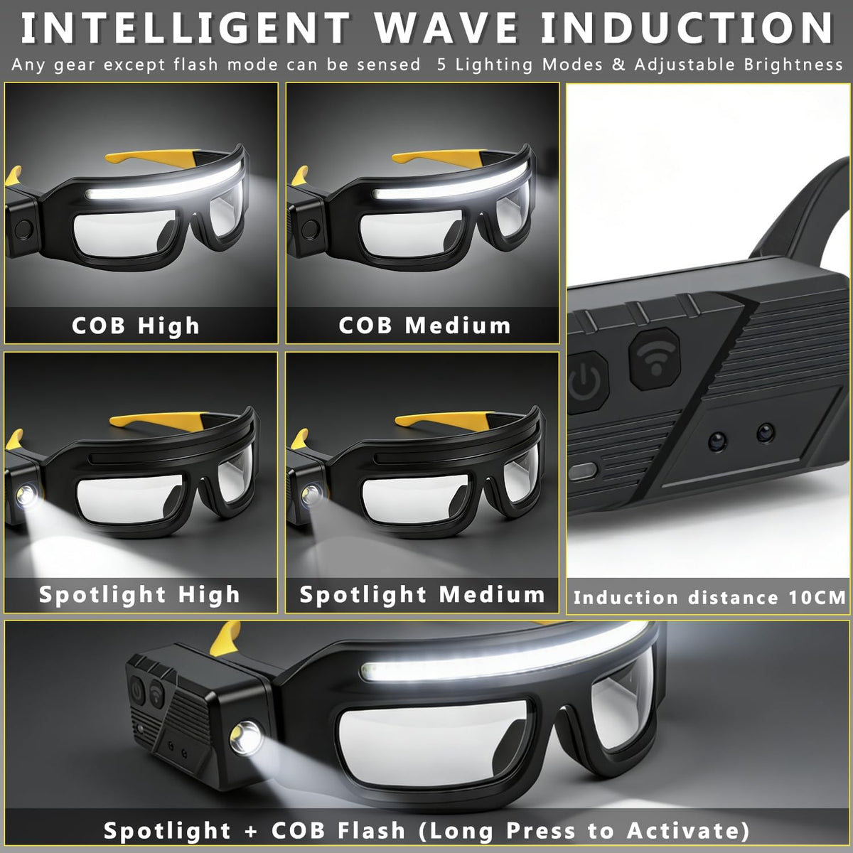 Empik Auto - Okulary robocze z oświetleniem LED