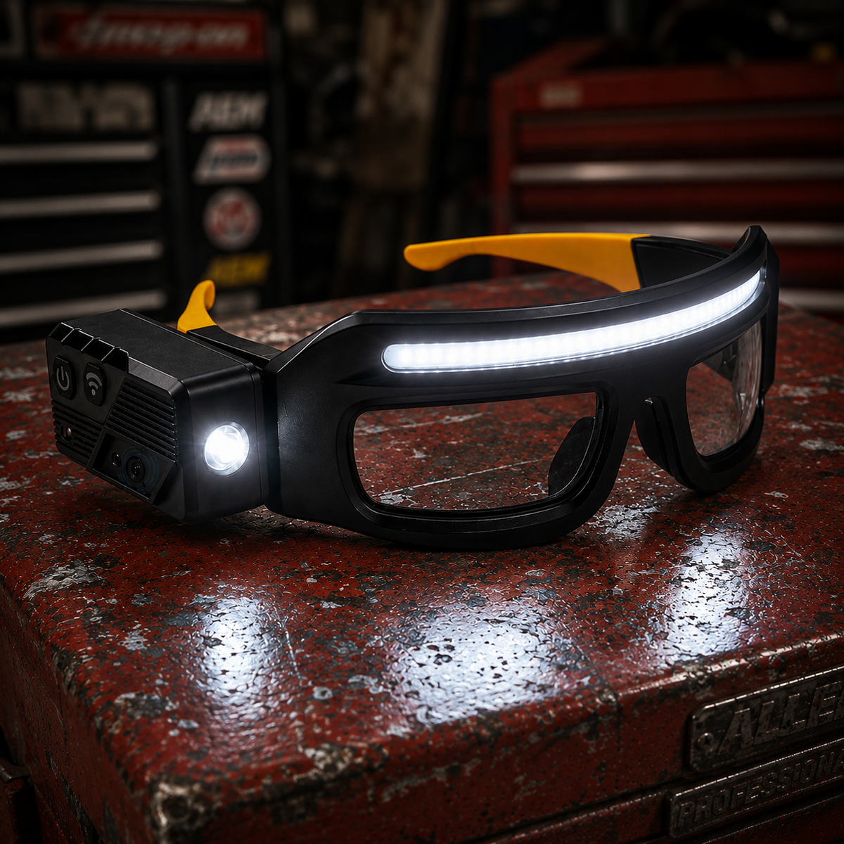 Empik Auto - Okulary robocze z oświetleniem LED